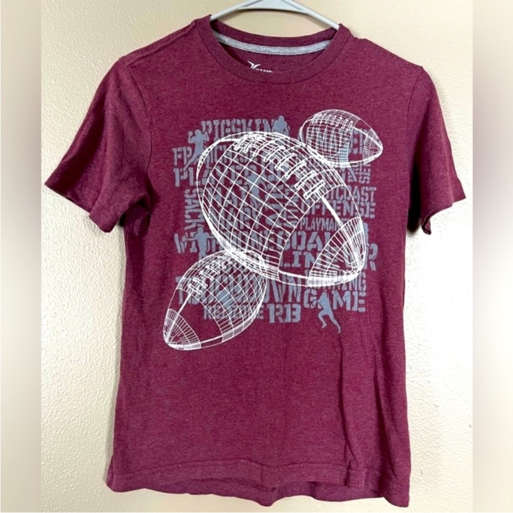 Old Navy and Puma tshirts. Set of two. White and Maroon. Boys size Large (10-12) - Picture 2 of 8